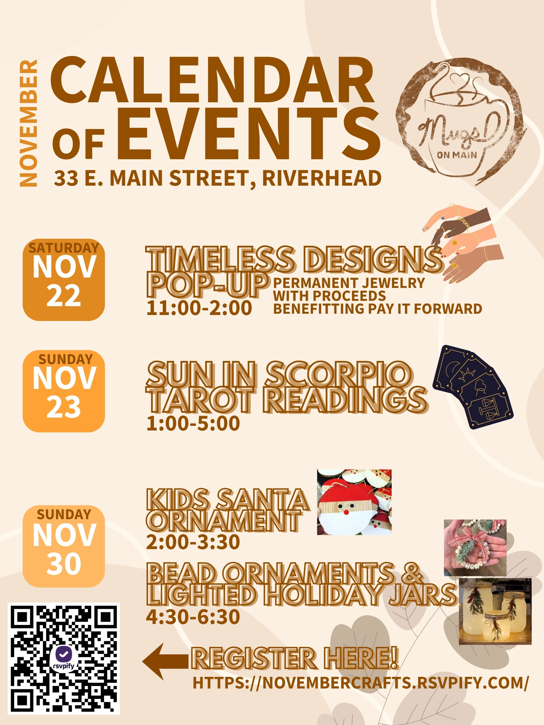 November Calendar of Events